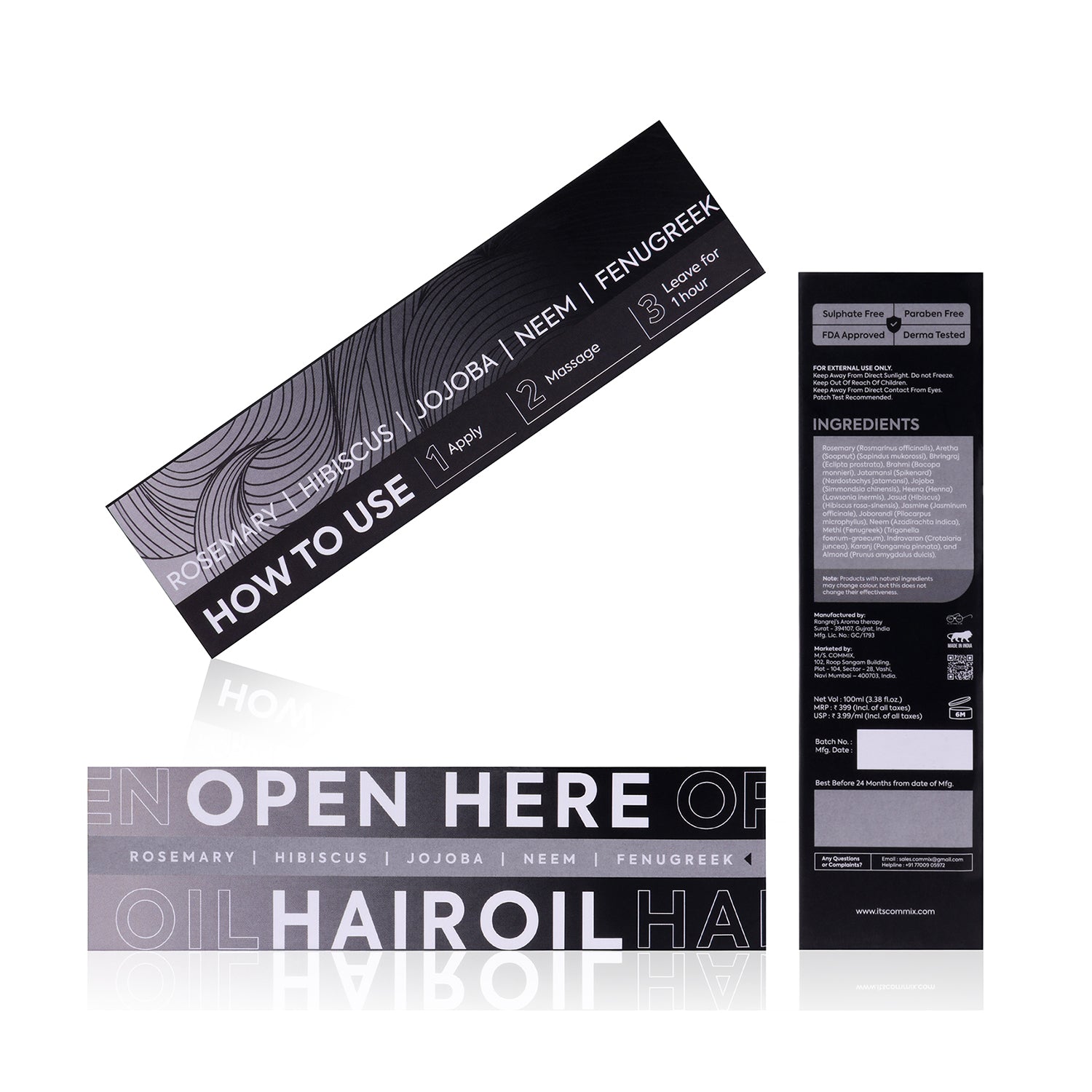 NATURE’S CROWN : HAIR OIL