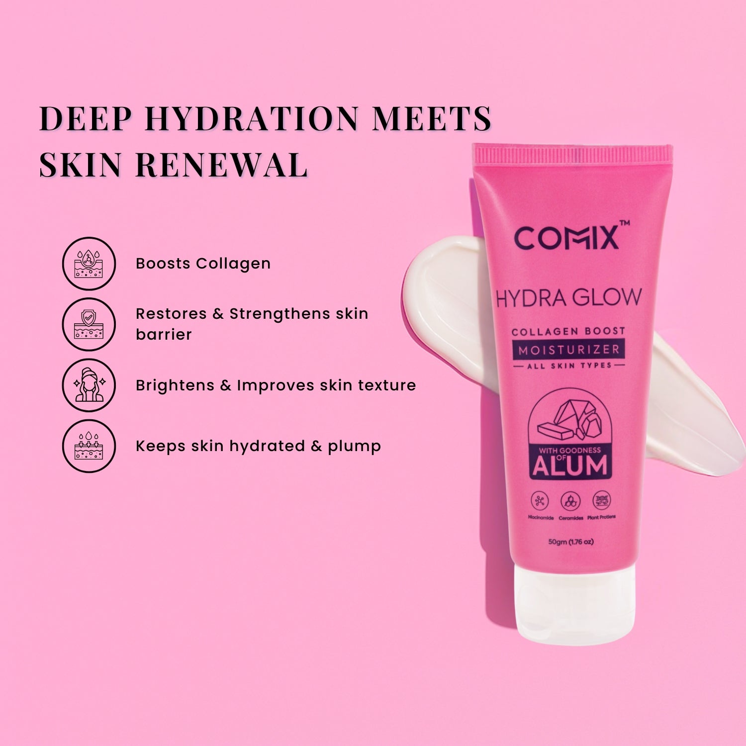 HYDRA GLOW - COLLAGEN BOOST - MOISTURIZER