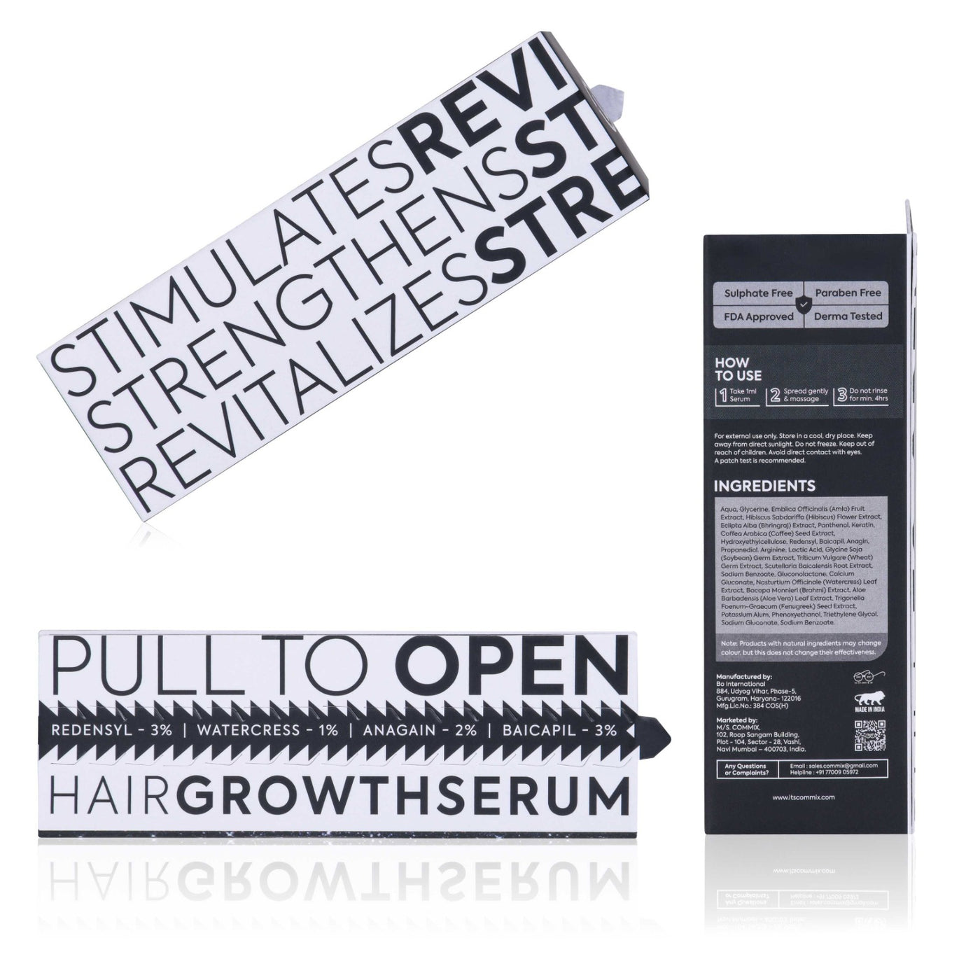 ROOT ACTIVE +  : HAIR GROWTH SERUM WITH GOODNESS OF ALUM
