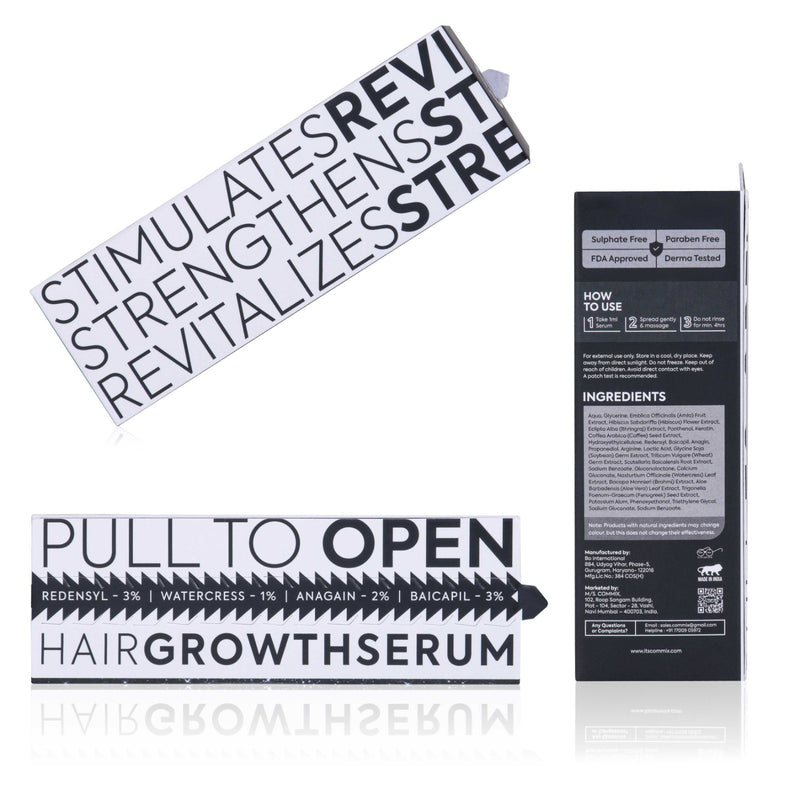 ROOT ACTIVE +  : HAIR GROWTH SERUM WITH GOODNESS OF ALUM