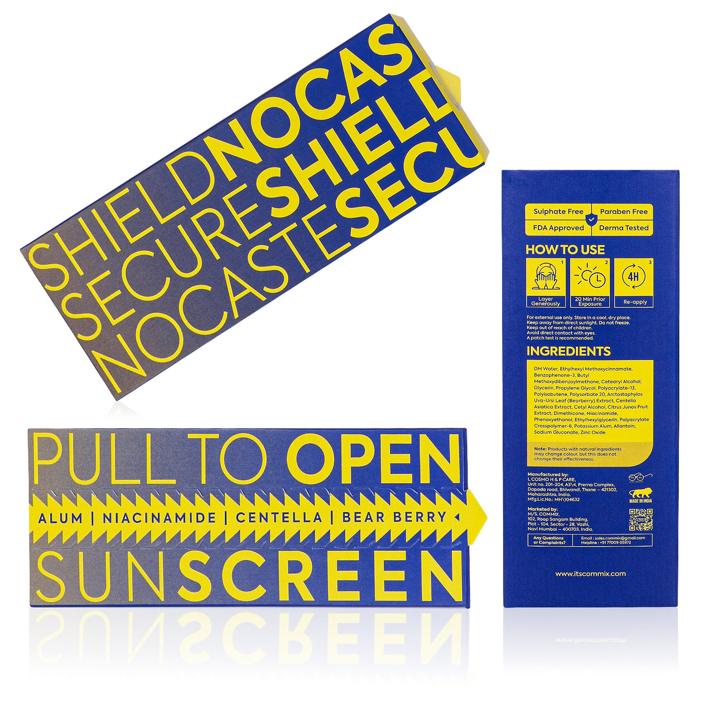 BRIGHT & PROTECT SUNSCREEN WITH GOODNESS OF ALUM