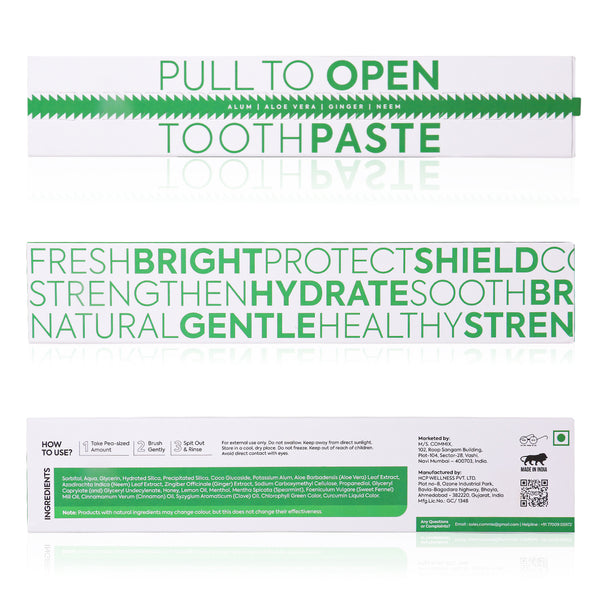 ORAL DEFENSE TOOTHPASTE WITH GOODNESS OF ALUM