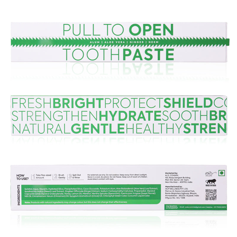 ORAL DEFENSE TOOTHPASTE WITH GOODNESS OF ALUM