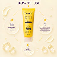 BRIGHT & PROTECT SUNSCREEN WITH GOODNESS OF ALUM