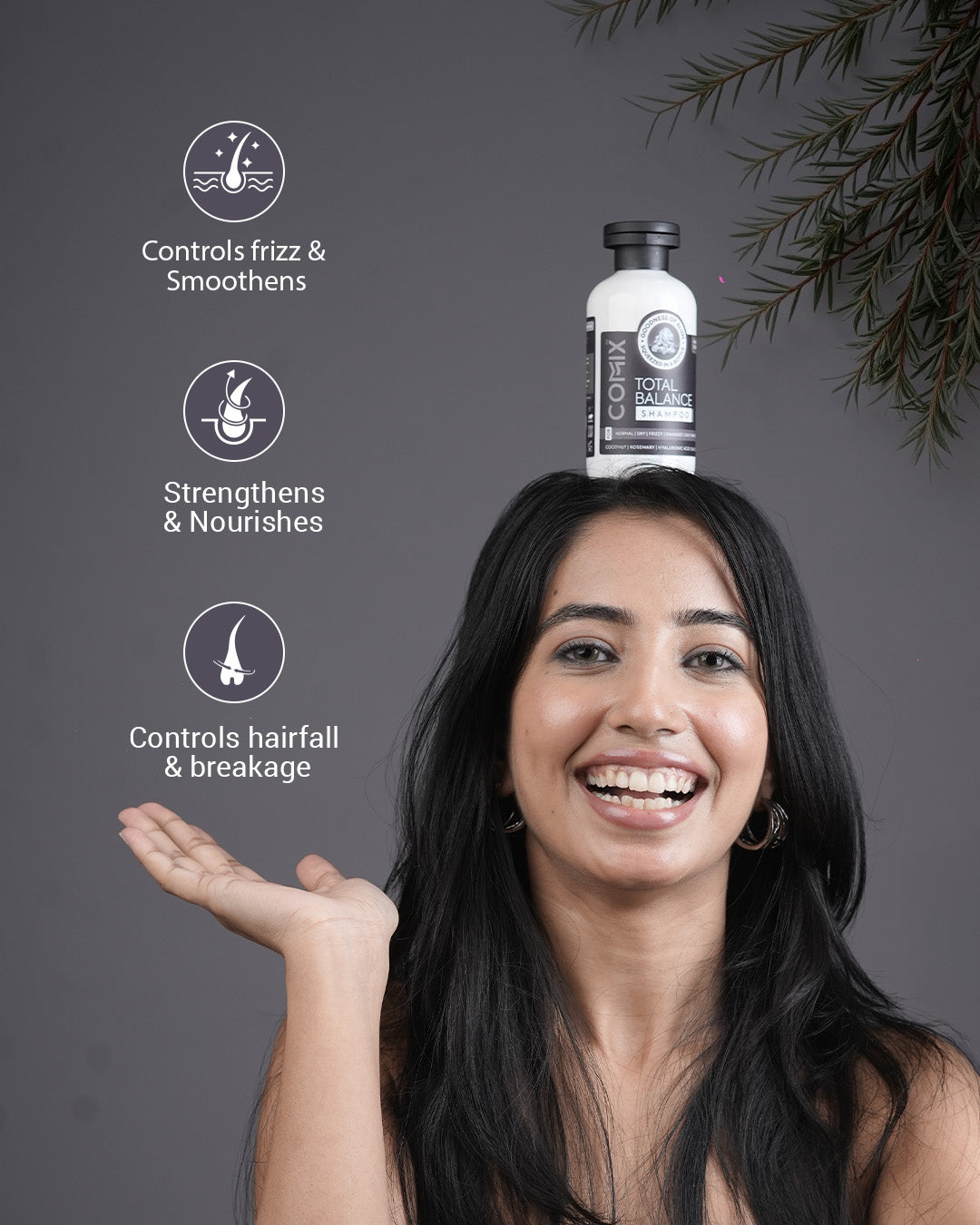 TOTAL BALANCE : SHAMPOO WITH GOODNESS OF ALUM