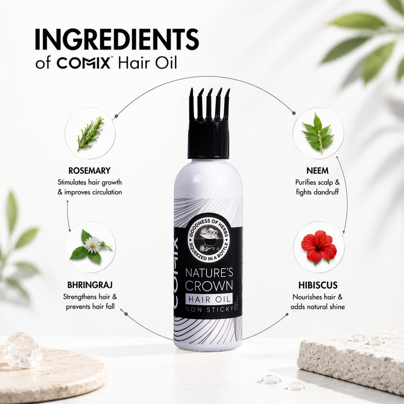 NATURE’S CROWN  : HAIR OIL