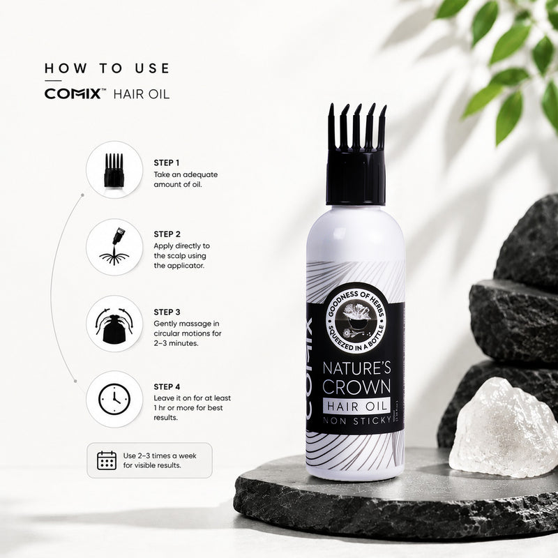 NATURE’S CROWN  : HAIR OIL