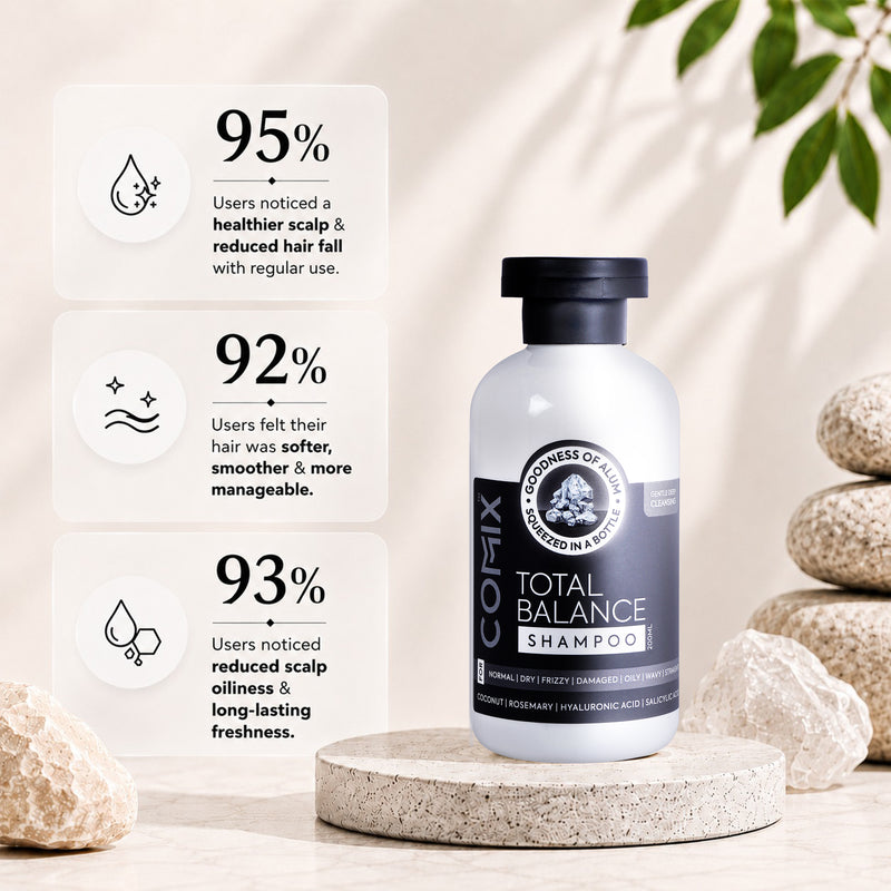 TOTAL BALANCE : SHAMPOO WITH GOODNESS OF ALUM