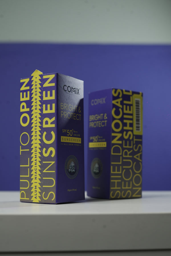 BRIGHT & PROTECT SUNSCREEN WITH GOODNESS OF ALUM