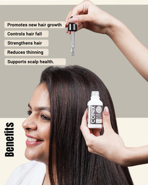 ROOT ACTIVE +  : HAIR GROWTH SERUM WITH GOODNESS OF ALUM