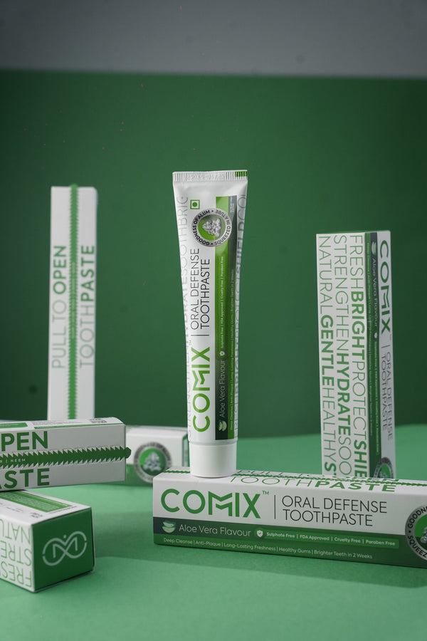 ORAL DEFENSE TOOTHPASTE WITH GOODNESS OF ALUM