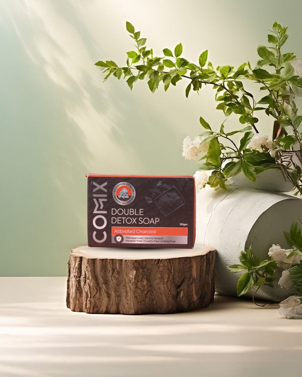 DOUBLE DETOX SOAP WITH GOODNESS OF ALUM