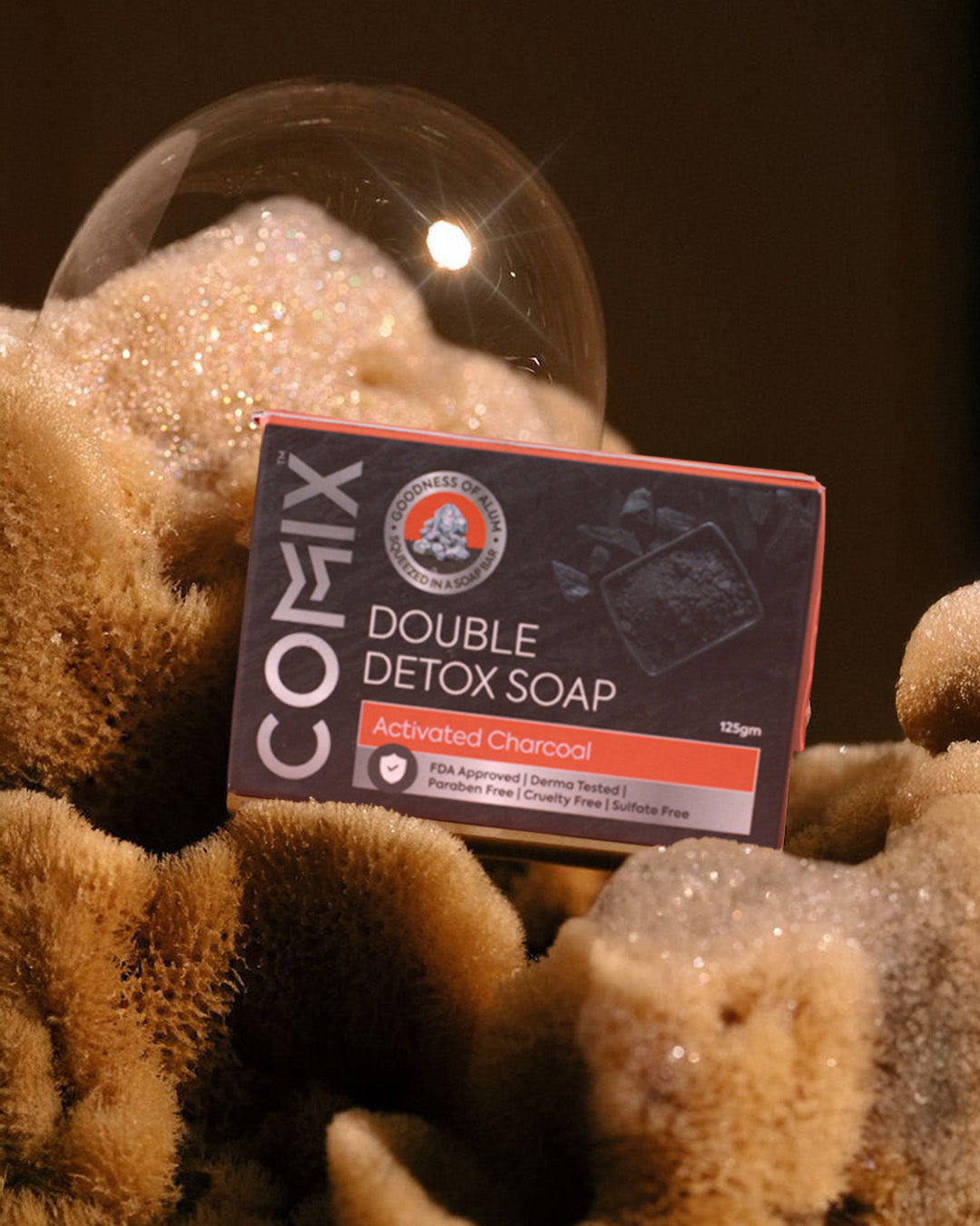 DOUBLE DETOX SOAP WITH GOODNESS OF ALUM