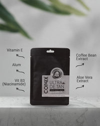 DE TAN – FACE SHEET MASK WITH GOODNESS OF ALUM