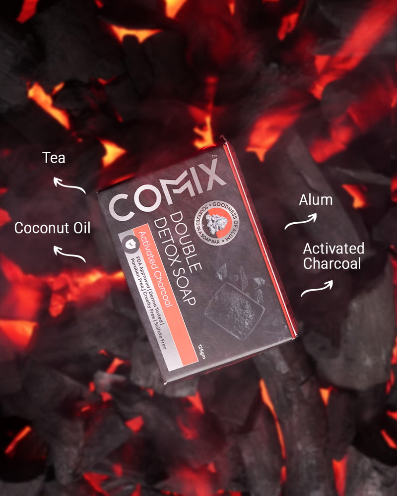 DOUBLE DETOX SOAP WITH GOODNESS OF ALUM