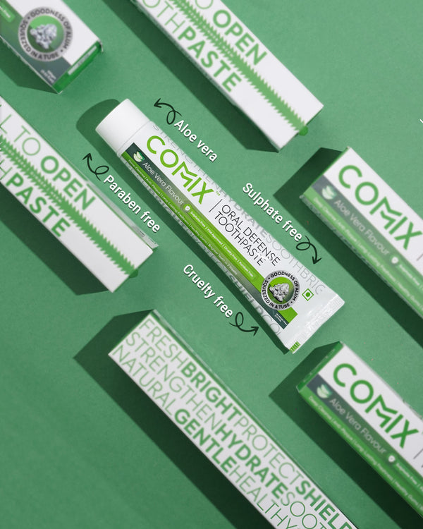 ORAL DEFENSE TOOTHPASTE WITH GOODNESS OF ALUM