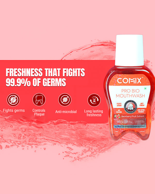 PRO BIO : MOUTHWASH WITH GOODNESS OF ALUM