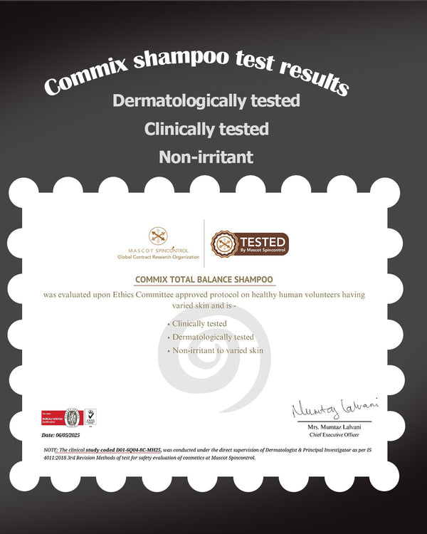 TOTAL BALANCE : SHAMPOO WITH GOODNESS OF ALUM