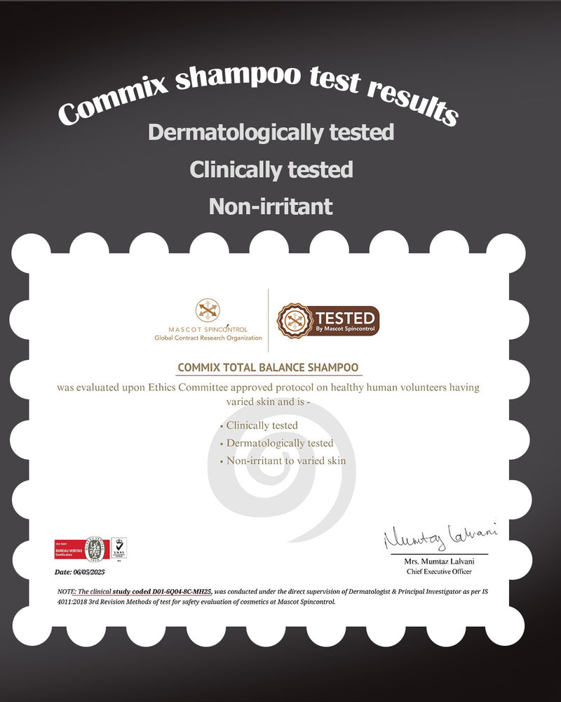 TOTAL BALANCE : SHAMPOO WITH GOODNESS OF ALUM