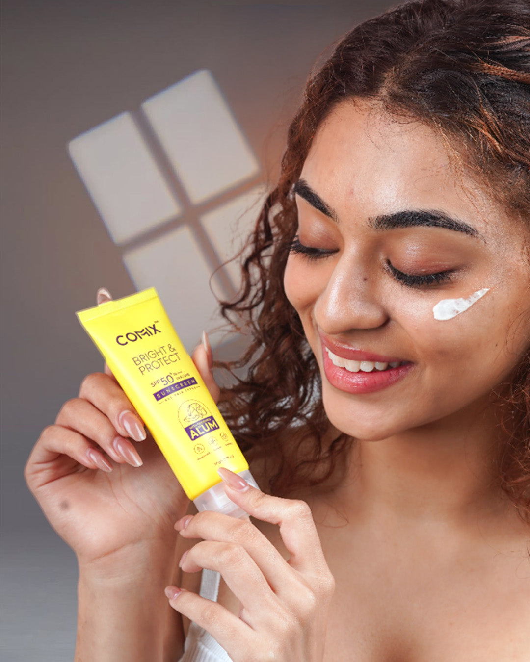BRIGHT & PROTECT SUNSCREEN WITH GOODNESS OF ALUM