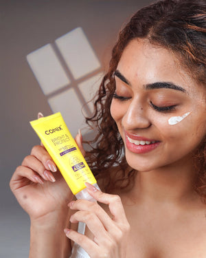 BRIGHT & PROTECT SUNSCREEN WITH GOODNESS OF ALUM