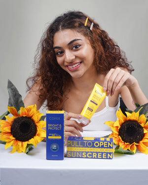 BRIGHT & PROTECT SUNSCREEN WITH GOODNESS OF ALUM
