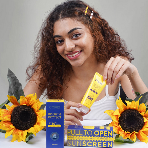 BRIGHT & PROTECT SUNSCREEN WITH GOODNESS OF ALUM