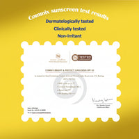 BRIGHT & PROTECT SUNSCREEN WITH GOODNESS OF ALUM