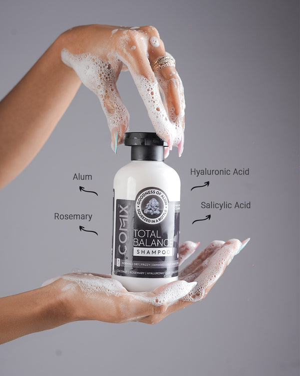 TOTAL BALANCE : SHAMPOO WITH GOODNESS OF ALUM